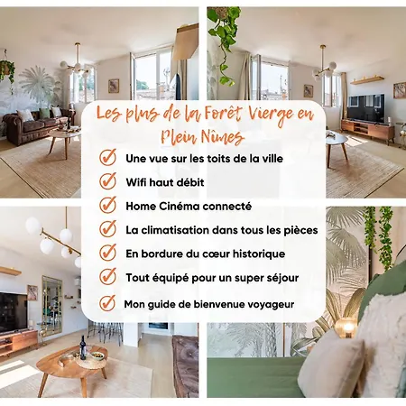 La Foret Vierge - Nature Refuge Apartment Nimes